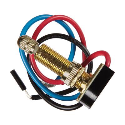 Rotating Filter Drawing Jandorf 6 amps Single Pole or 3 way Rotary Appliance Switch 1 pk Brass ...