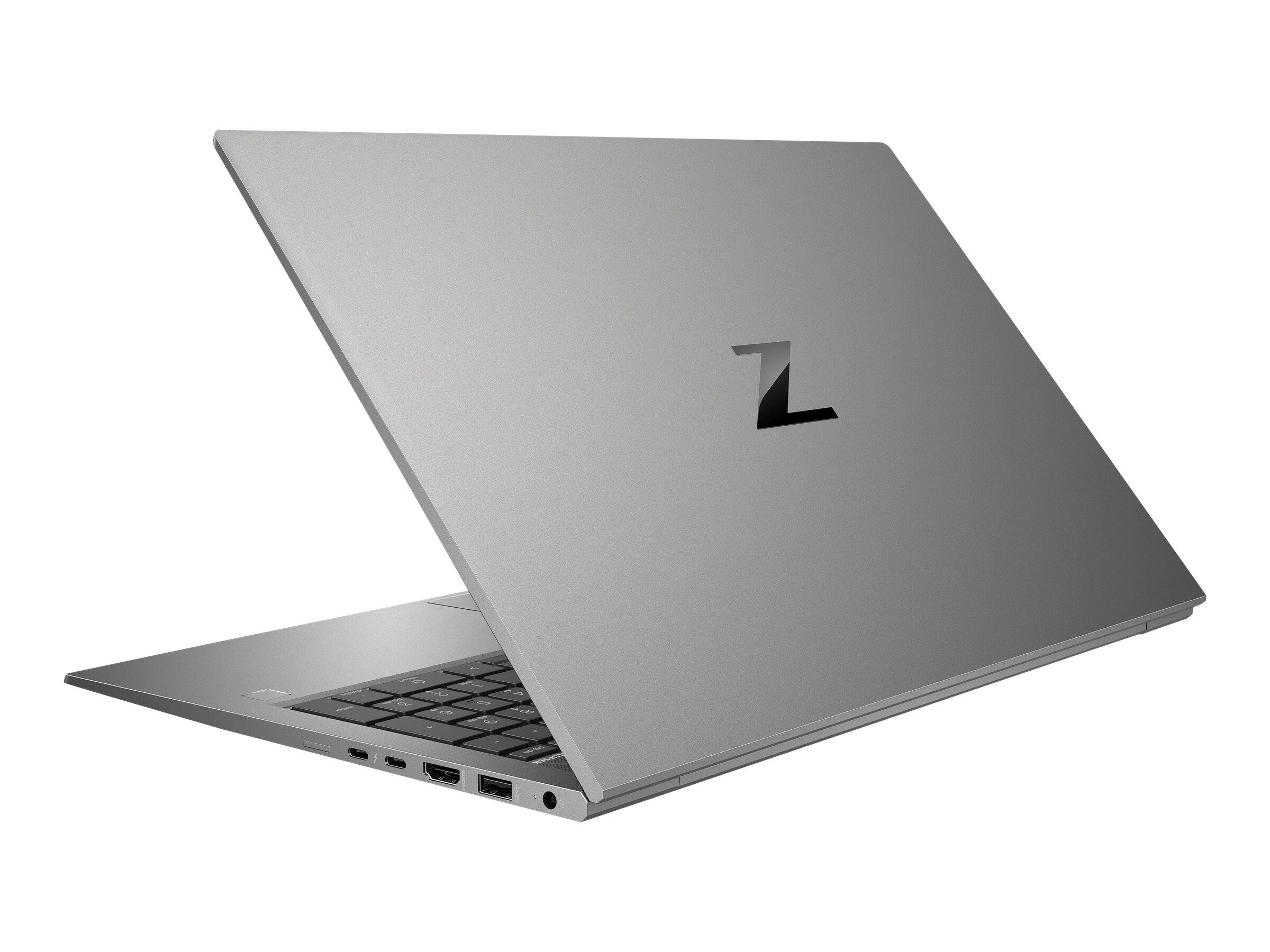 Alt View 3. HP - ZBook Firefly 15 G7 15.6" FHD IPS Intel i7-10810U 1.1 GHz 16GB DDR4 512GB SSD NVIDIA Quadro P520 Windows 11 Pro Laptop - Gray.