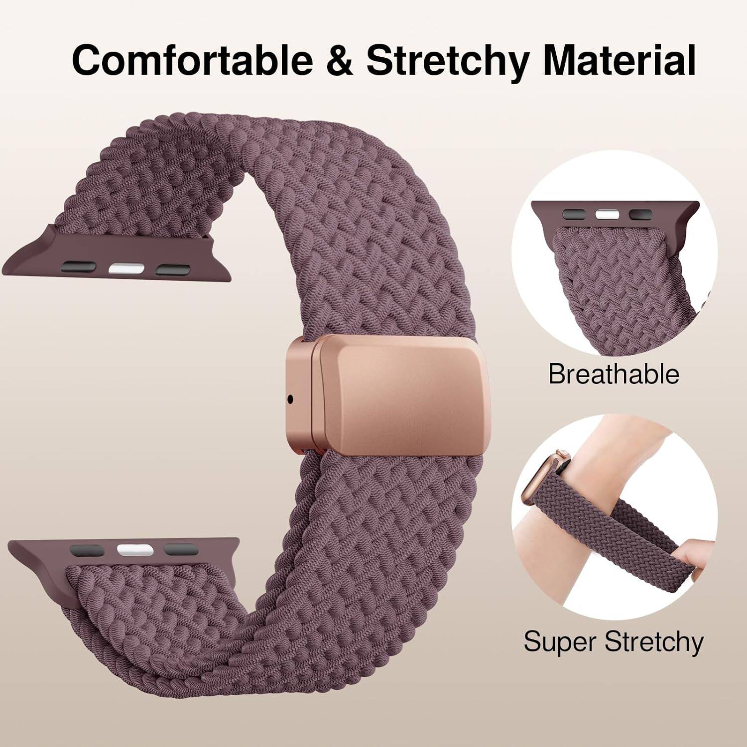 Comfortable & Stretchy Material  
Breathable  
Super Stretchy