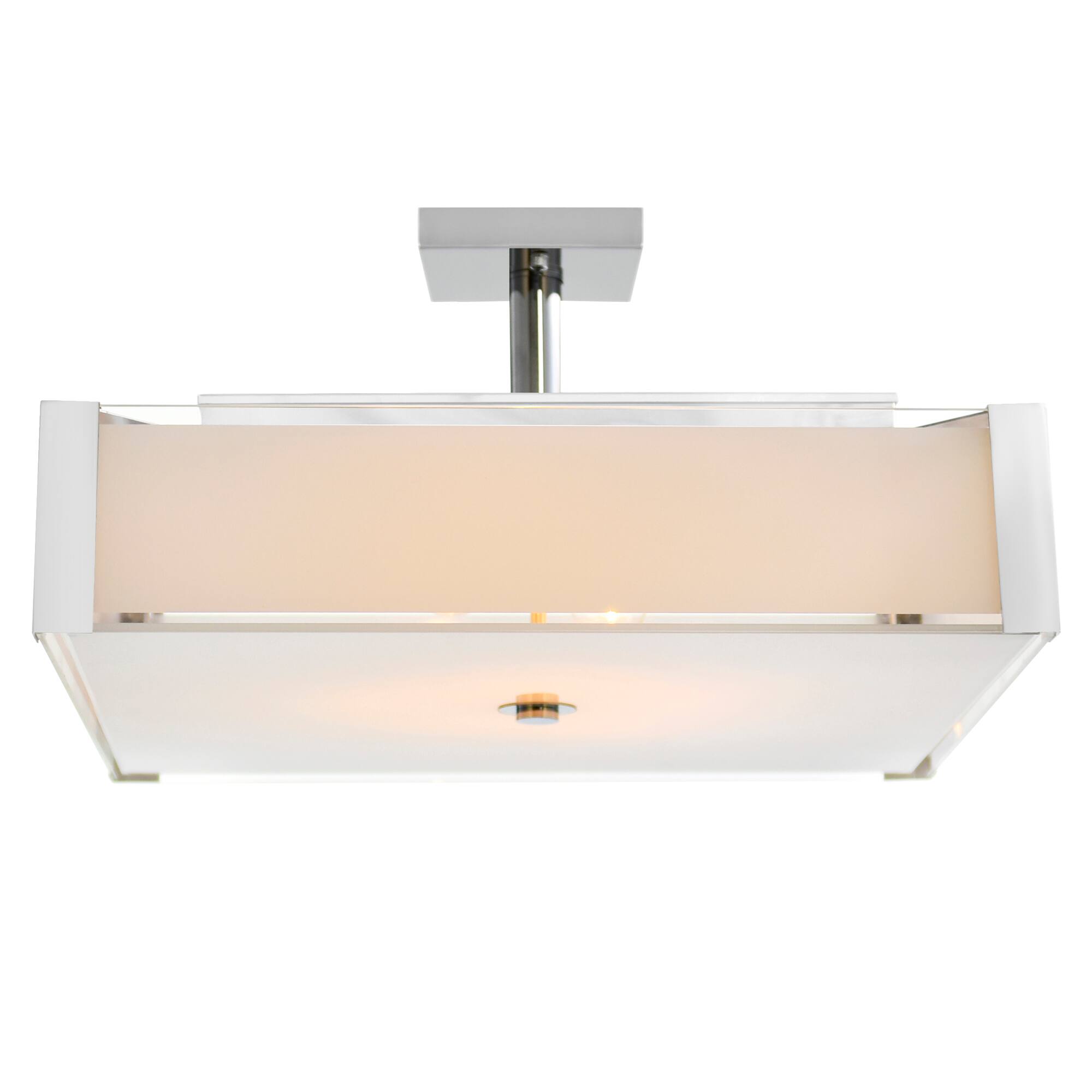 Angle. CWI Lighting - Lucie 5 Light Down Chandelier With Chrome Finish - Chrome.