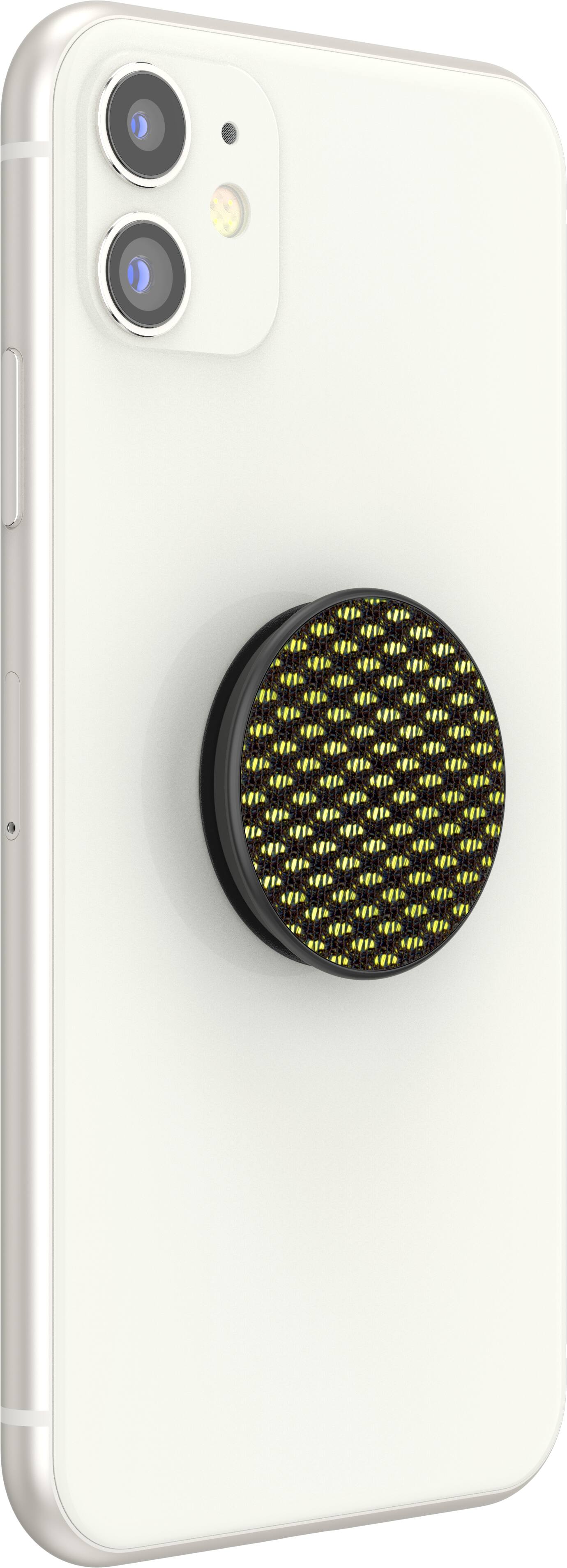 Left. PopSockets - Adhesive PopGrip Universal Grip & Stand for Cell Phones - Mesh Neon Green.