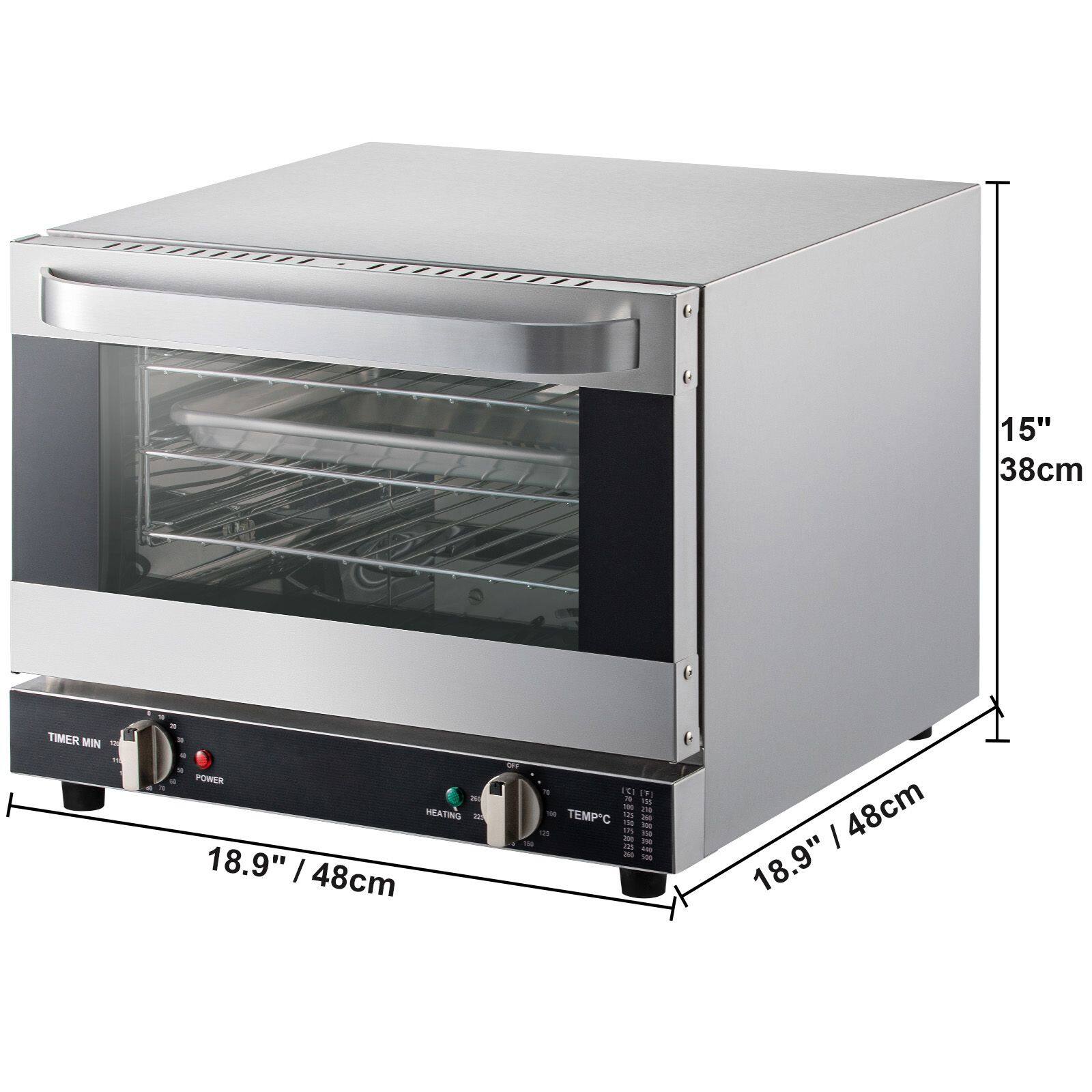 15" 38cm  
TIMER MIN - 1  
POWER  
HEATING  
18.9" 48cm  
TEMP°C