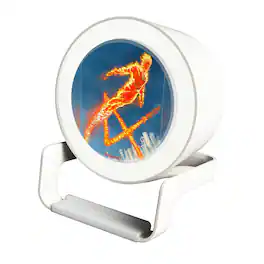 Keyscaper - Marvel Cover Art Night Light Charger and Bluetooth Speaker - Human Torch