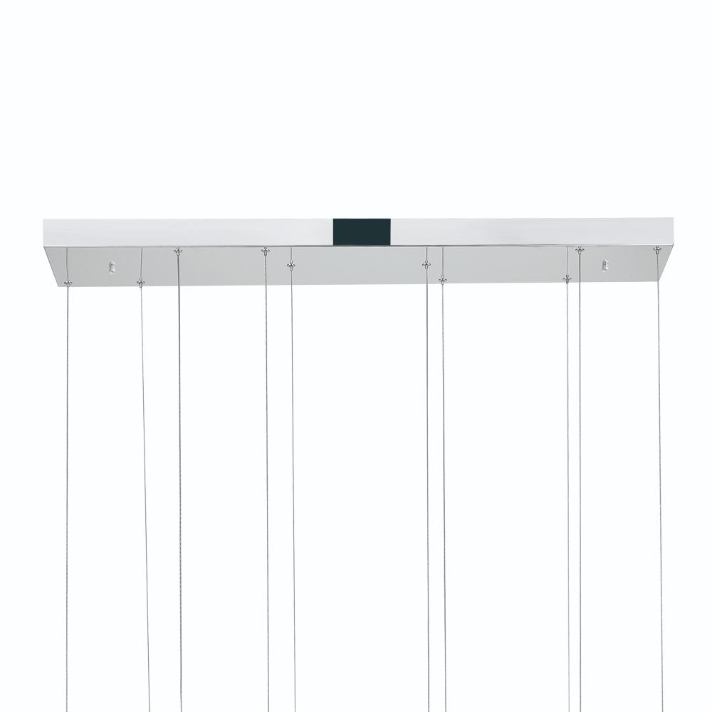 Alt View 1. CWI Lighting - Celina LED Chandelier With Chrome Finish - Chrome.