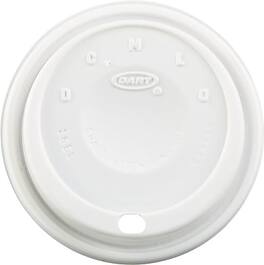 Dart - Foam Cup Lids, 16 oz. Cappucino, 1000/Carton - White