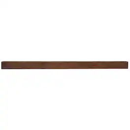 Touchstone Home Products - Fireplace Mantel Shelf , 84" x 8" x 4.75", Solid Pine Wood Mantel for Over Fireplace - Espresso Finish