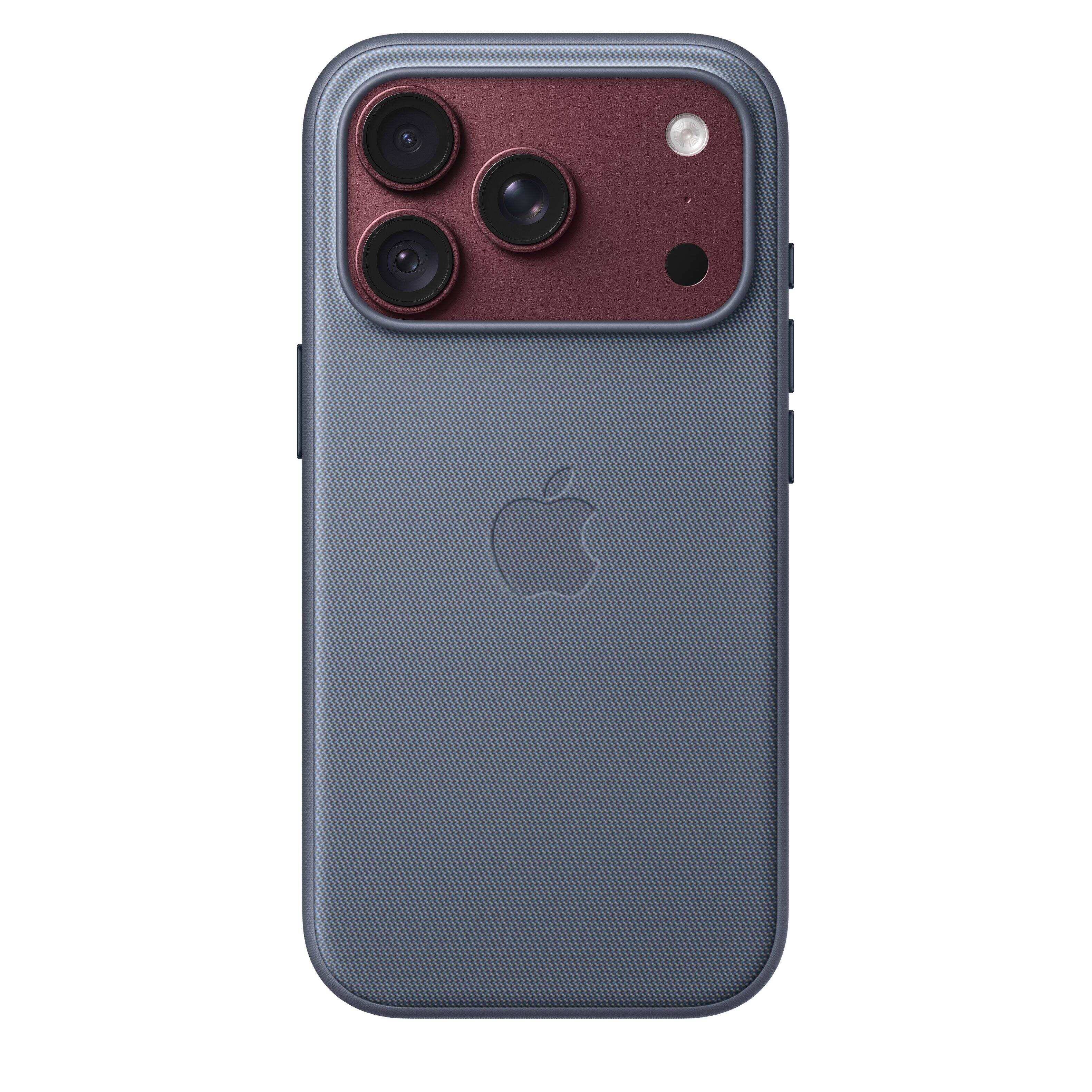 Alt View 1. Apple - iPhone 18 Pro TechWoven Case with MagSafe - Chambray Blue.