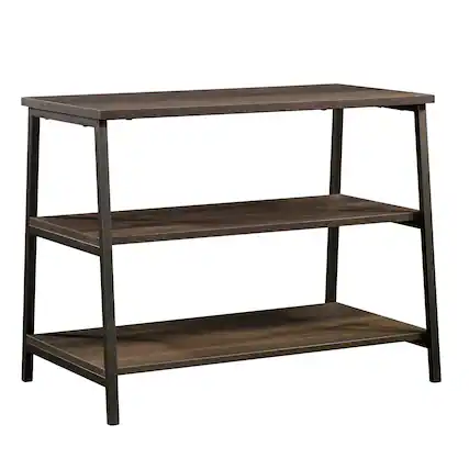 Front. Sauder - North Avenue TV Stand - Smoked Oak.