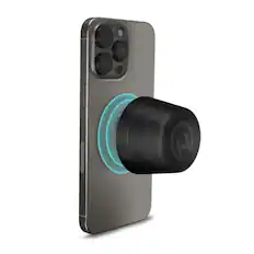 Front. Stock Preferred - Pocket Popper Magnetic Mini MagSafe Wireless Speaker.
