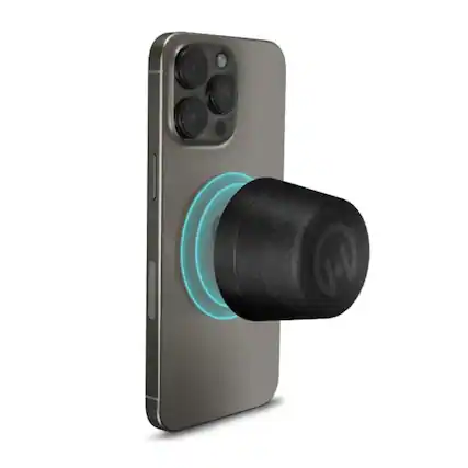 Front. Stock Preferred - Pocket Popper Magnetic Mini MagSafe Wireless Speaker.