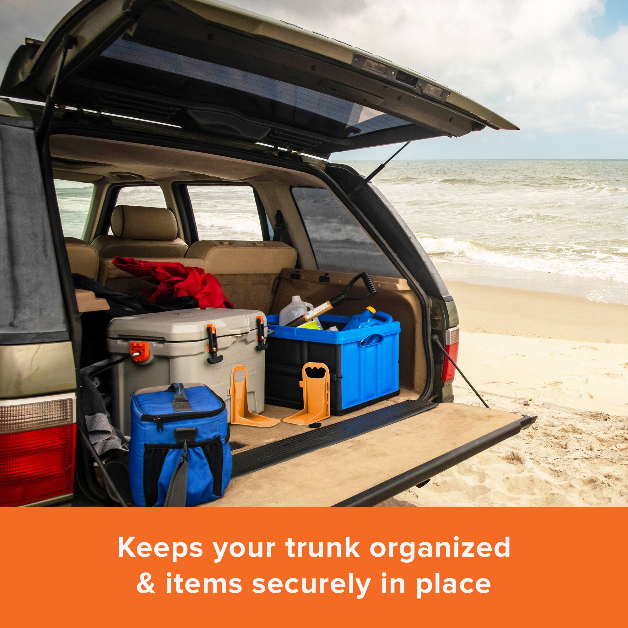 Keeps your trunk organized & items securely in place