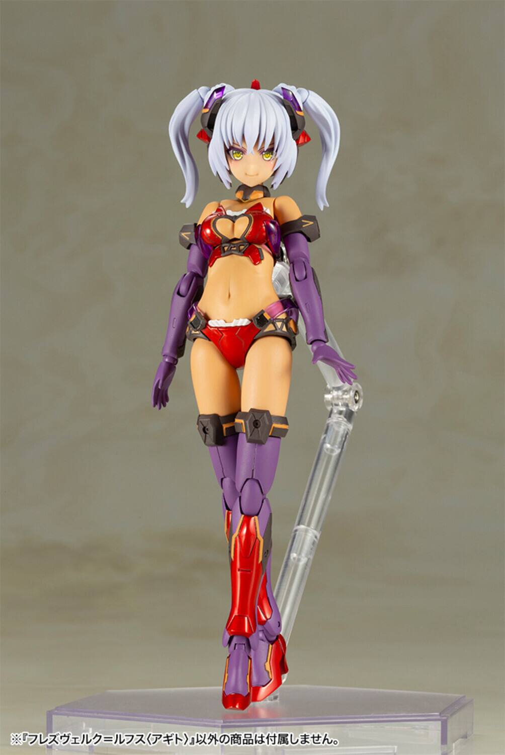 Alt View 1. PopMarket - Kotobukiya - Frame Arms Girl - Hresvelgr Rufus Agito Model Kit   - COLLECTIBLES - Multicolor.