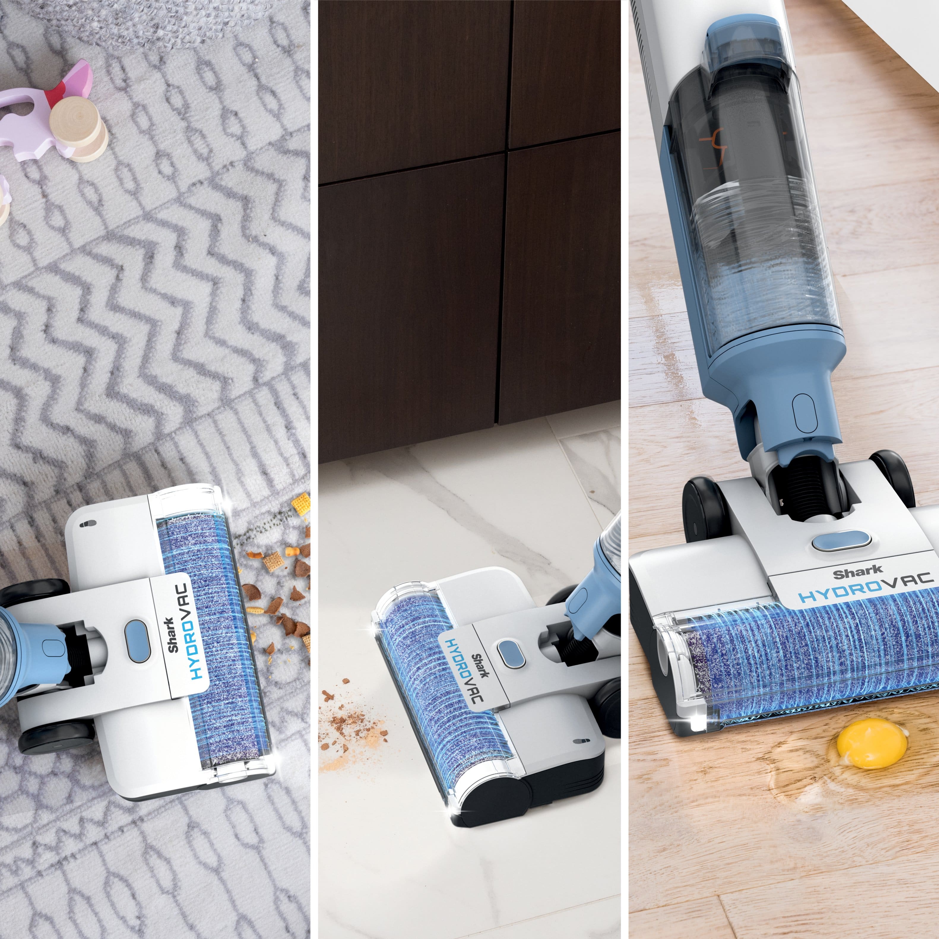 Alt View 1. Shark - HydroVac 2-pack Multi-Surface Concentrate with odor neutralizer for sealed hard floors and area rugs.