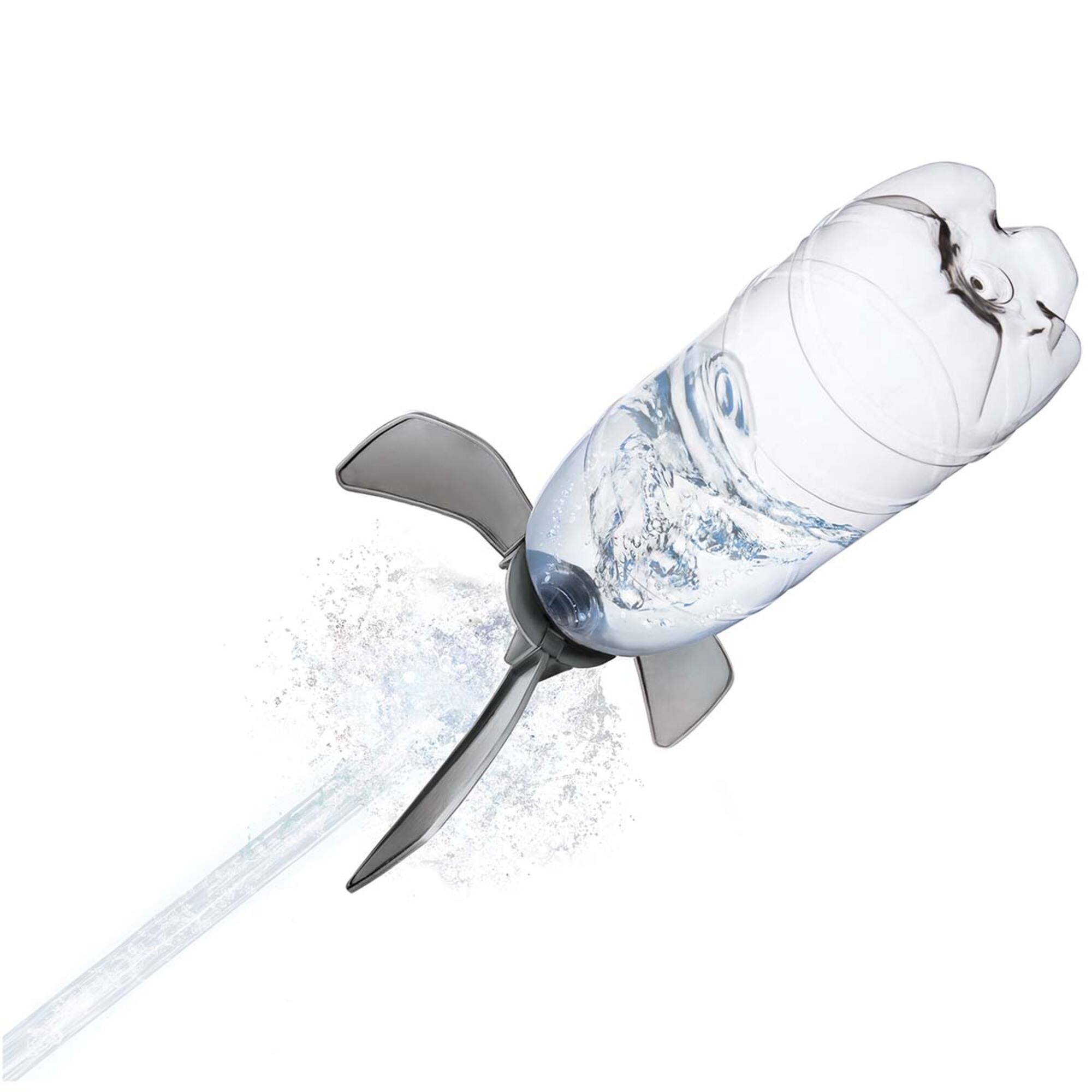 Alt View 2. 4M - Science In Action Water Rocket - Bottle Rocket Launcher Kit, Kinetic Energy Outdoor Project - Multicolor.