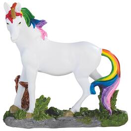 FC Design - 5"H Unicorn with Mane and Tail Figurine Statue Office Desk Tabletop Home Decor Gift - Multi-Color