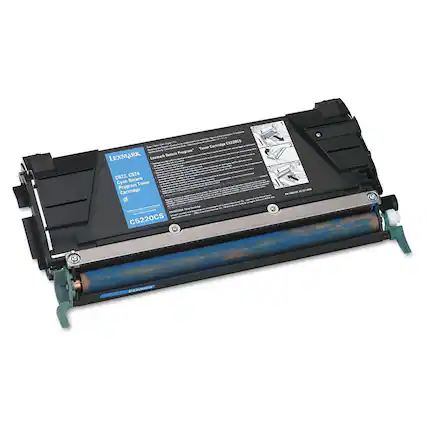 - Cartridge CEa20e5
- Toner Program
- Toner Cartridge C5220CS
- Lexmark Return Program
- Lexmark Natorn C522. C524 Cyan Return Toner Cartridge
- C5220CS
- G822008