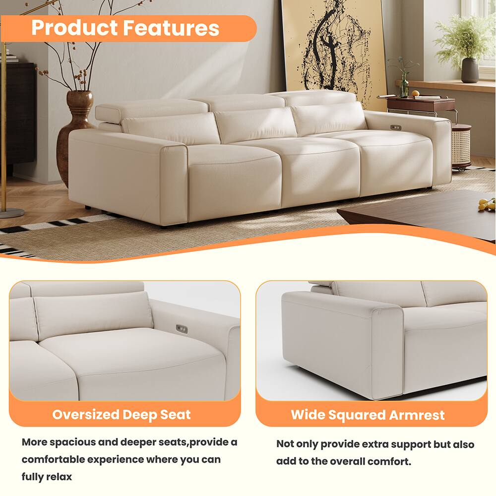 Product Features

Oversized Deep Seat
More spacious and deeper seats, provide a comfortable experience where you can fully relax

Wide Squared Armrest
Not only provide extra support but also add to the overall comfort.