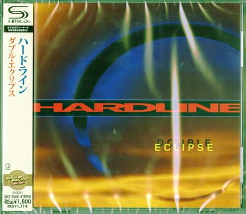 Sure, here is the corrected and grouped text from the image:

---

**HARDLINE**  
**DOUBLE ECLIPSE**

**S HMCD**  
**DIGITAL AUDIO**

**Back to the Rock years**  
**g8-199**

**CROCK**  
**UICY-25151**  
**STEREO**

**1,800**  
**1,714**

**Limited Edition**  
**Gold Disc**

**JAPAN**  
**UCCH-25151**  
**STEREO**

**1,800**  
**1,714**

---

This text is organized based on the layout and content visible in the image.