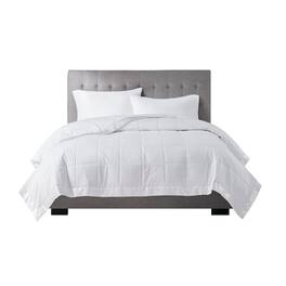 Gracie Mills - Larry All-Season Down Alternative Blanket with Satin Trim - White