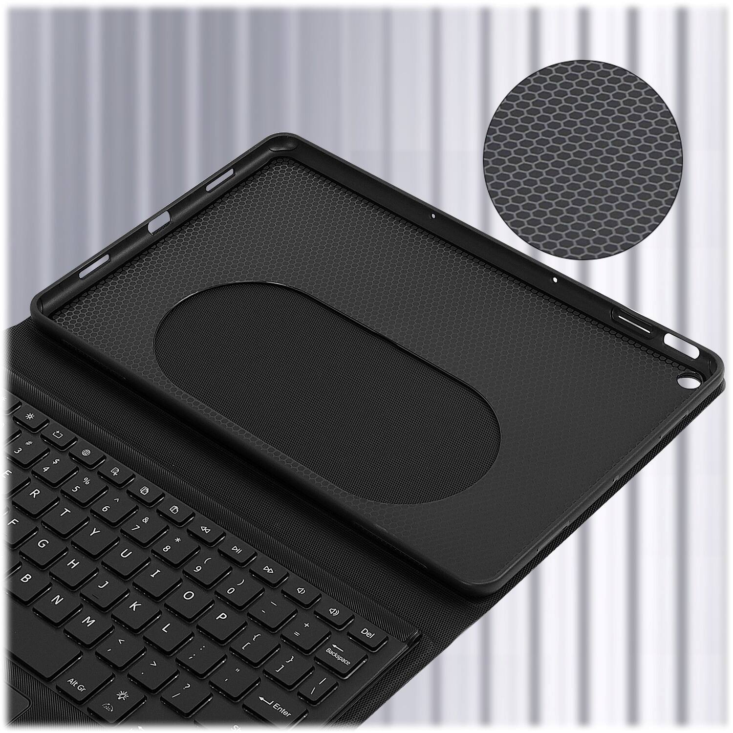 Alt View 16. SaharaCase - Keyboard Case for Google Pixel Tablet - Black.