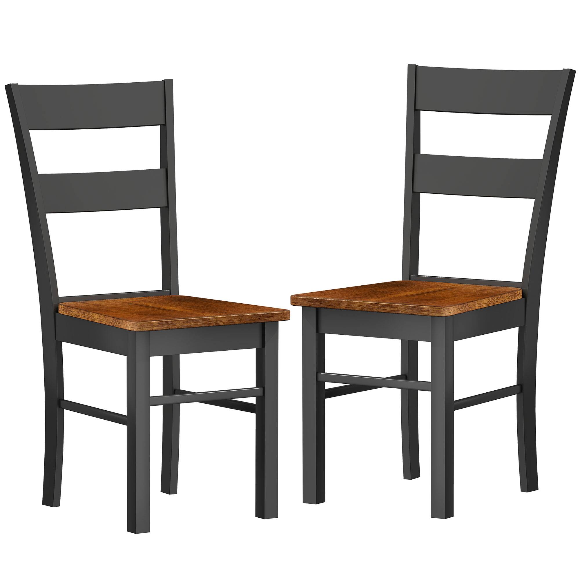 Alt View 1. Homcom - Dining Table Chairs - Black.