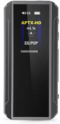 FiiO - BTR13 Bluetooth Headphone Amplifier with LDAC, aptX Adaptive, aptX HD, AAC - Black