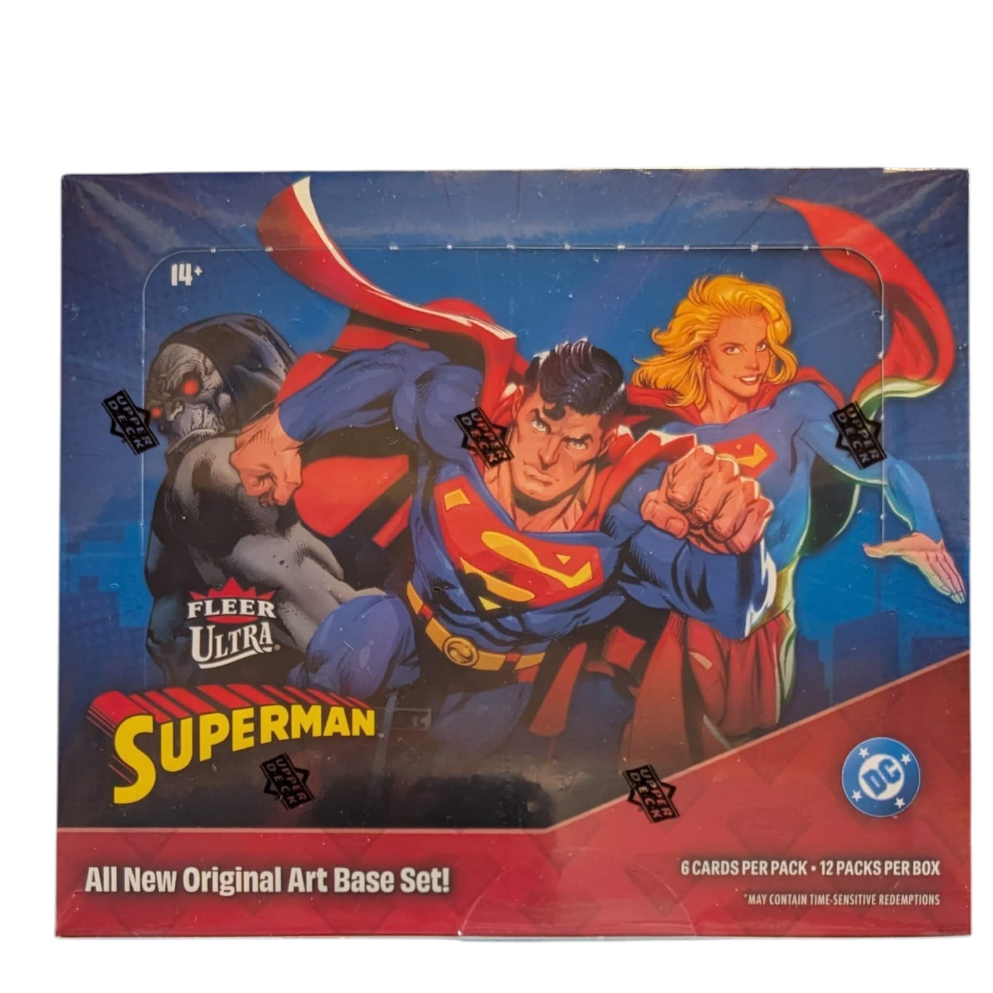 2025 Upper Deck Fleer Ultra Superman Hobby Box price history on PriceWatchPro