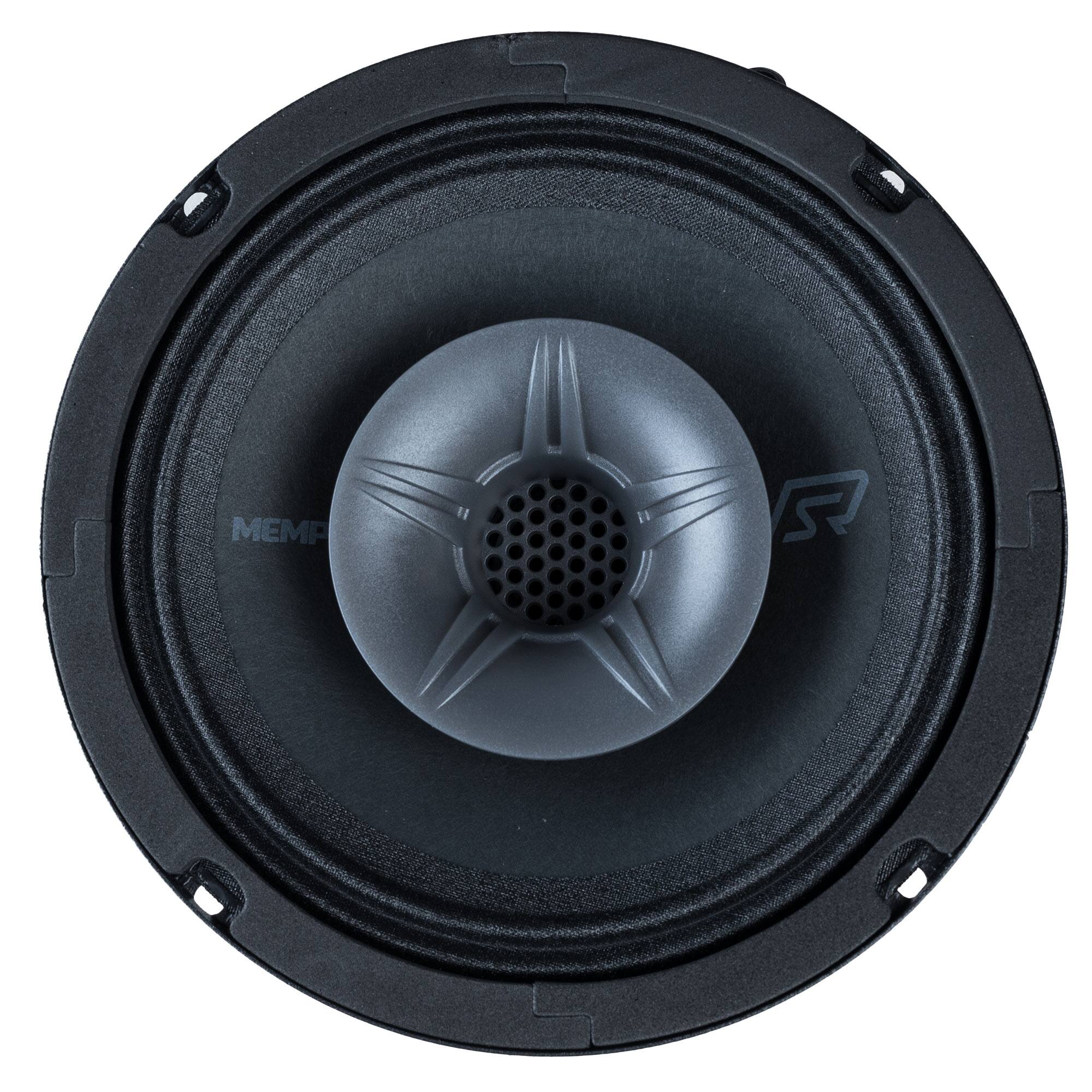 Alt View 4. Memphis Car Audio - Memphis Audio SRXP62WTV2 SRX Pro 6.5" 125w 4ohm 2 way Coaxial Speakers - Sold Individually - Black/Gray.