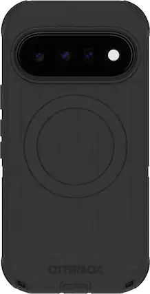 Front. OtterBox - Defender Series Pro Hard Shell for Google Pixel 11 and Google Pixel 11 Pro - Black.
