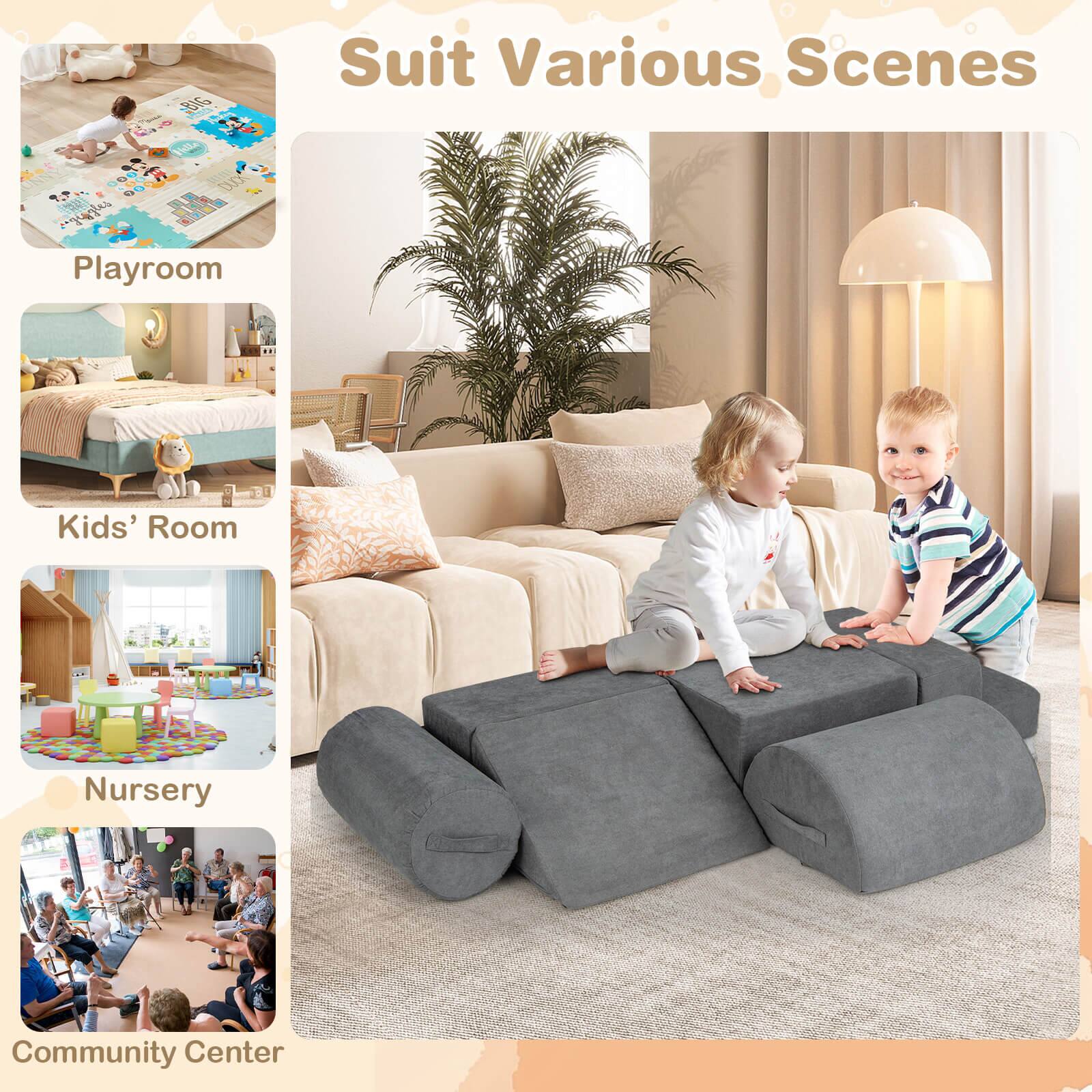 Suit Various Scenes

- Playroom
- Kids' Room
- Nursery
- Community Center