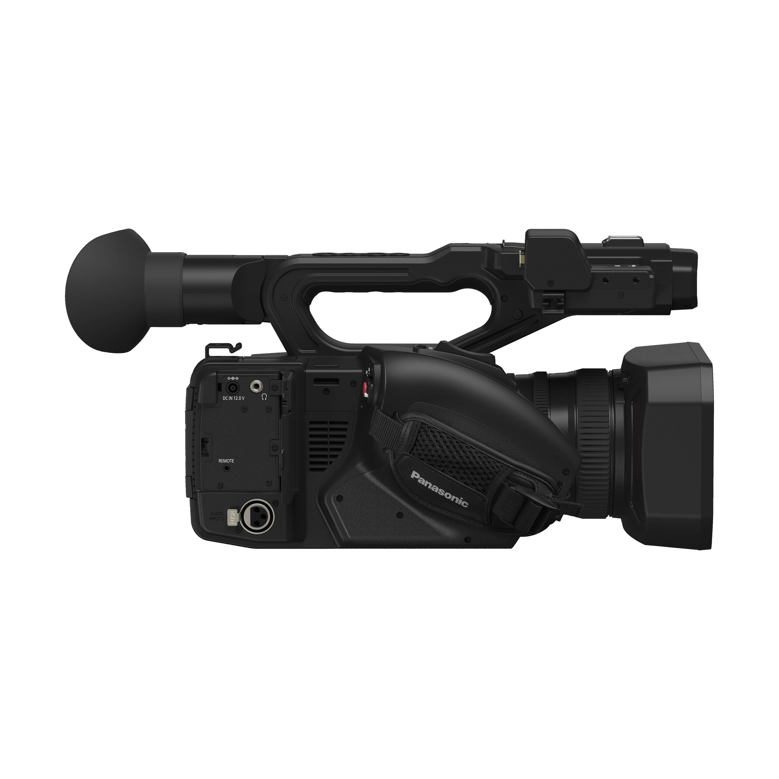 Alt View 1. Panasonic - Panasonic 4K 60p Professional Camcorder - HC-X20 - Black.