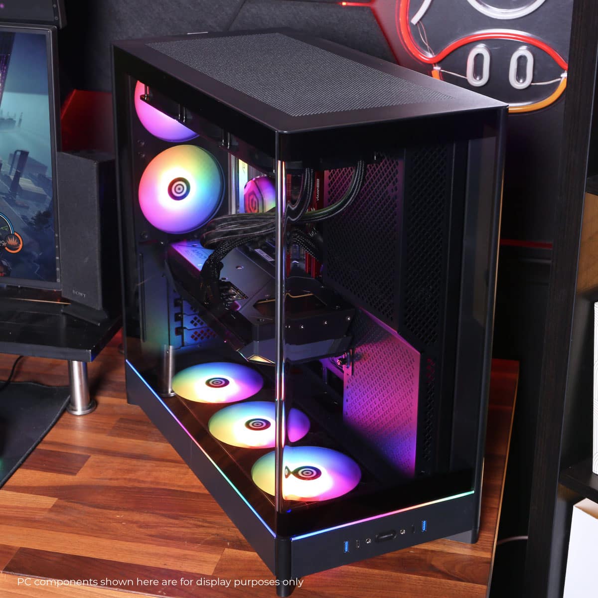 CyberPowerPC Gaming Desktop AMD Ryzen 7 9800X3D AMD Radeon RX 9070