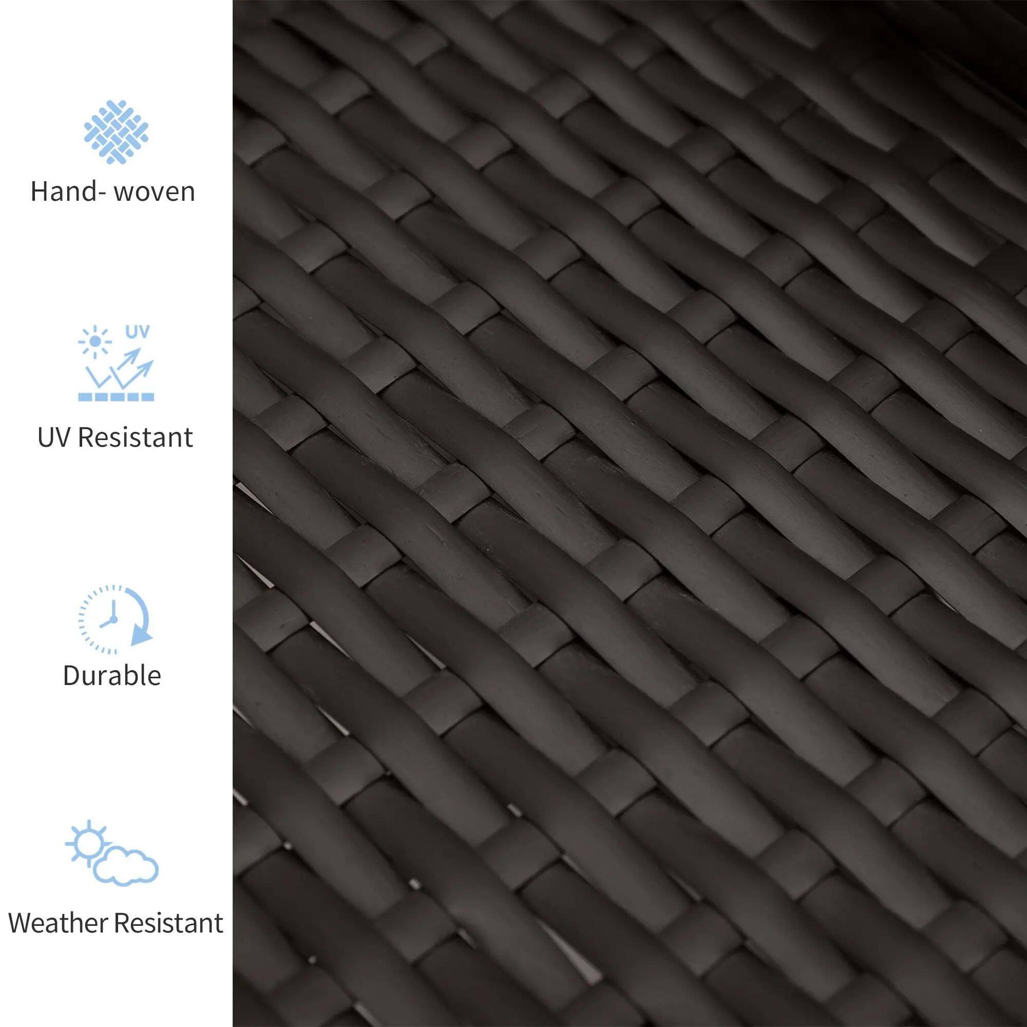 Hand-woven, UV Resistant, Durable, Weather Resistant