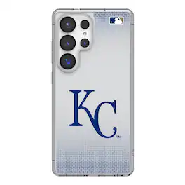 Keyscaper - MLB - Kansas City Royals Linen Logo Galaxy Clear Case - S23 Ultra - Multicolor