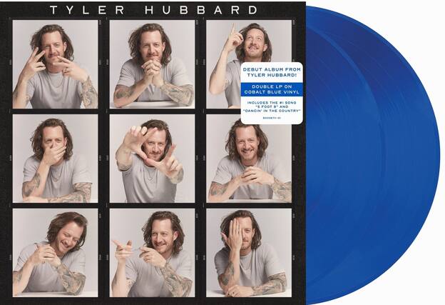 TYLER HUBBARD
DEBUT ALBUM FROM TYLER HUBBARD!
DOUBLE LP ON COBALT BLUE VINYL
INCLUDES THE #1 SONG "5 FOOT 9" AND "DANCIN' IN THE COUNTRY"
0003671-01