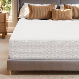 Brick Attic - 8"Mattress in a Box, Cooling Gel Memory Foam Mattress Medium Firm for Comfort Sleep and Pressure Relief - White