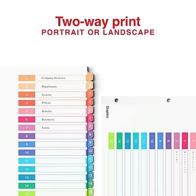 Two-way print  
PORTRAIT OR LANDSCAPE  

1. Company Overview  
2. Departments  
3. Systems  
4. Policies  
5. Benefits  
6. Revenue  
7. Items  
8. Public  
9. Benefits  
10. Revenue  
11. Items  
12. Public  
13. Benefits  
14. Revenue  
15. Items
