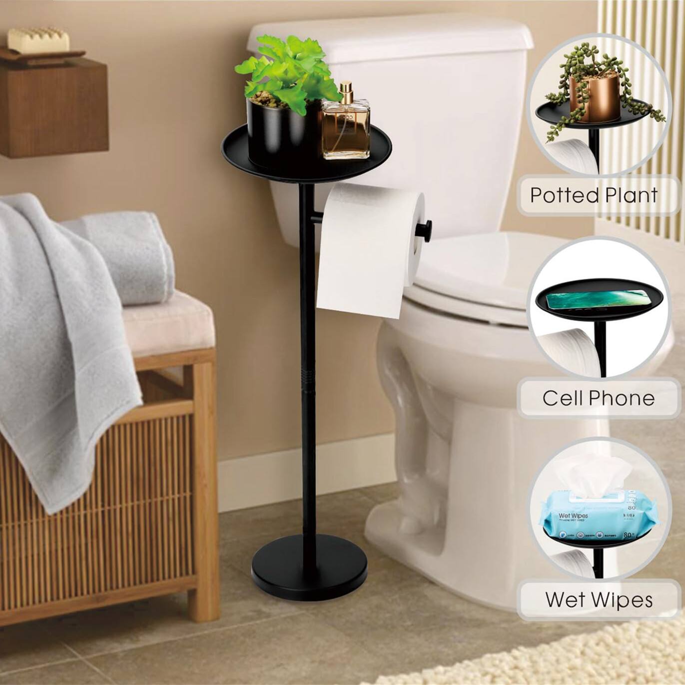 Potted Plant  
Cell Phone  
Wet Wipes