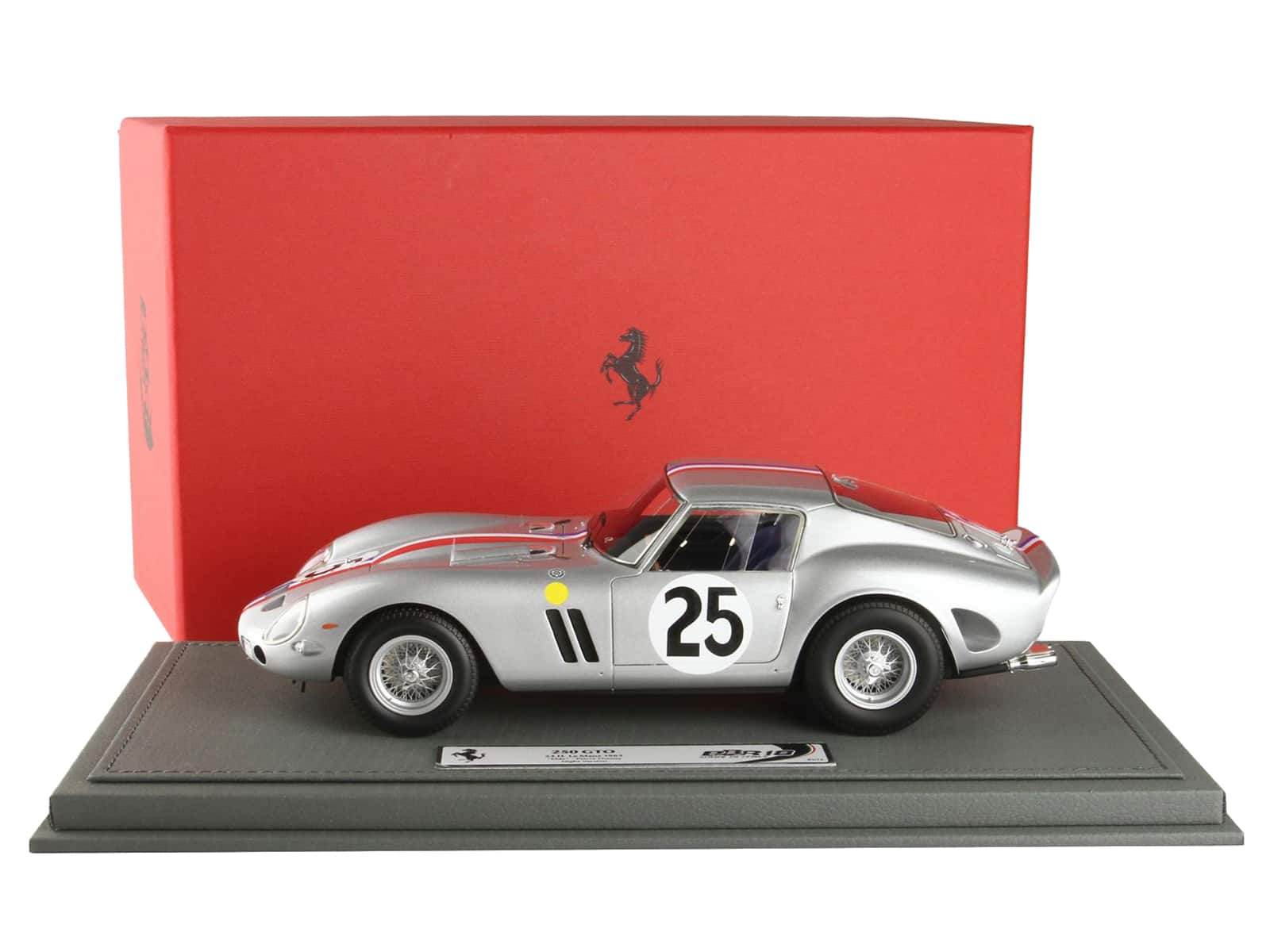 "Ferrari 250 GTO #25 ""Night Version"" ""24 Hrs Le Mans"" (1963) w/DISPLAY Ltd Ed to 72 pieces 1/18 Model Car by BBR" price history on PriceWatchPro