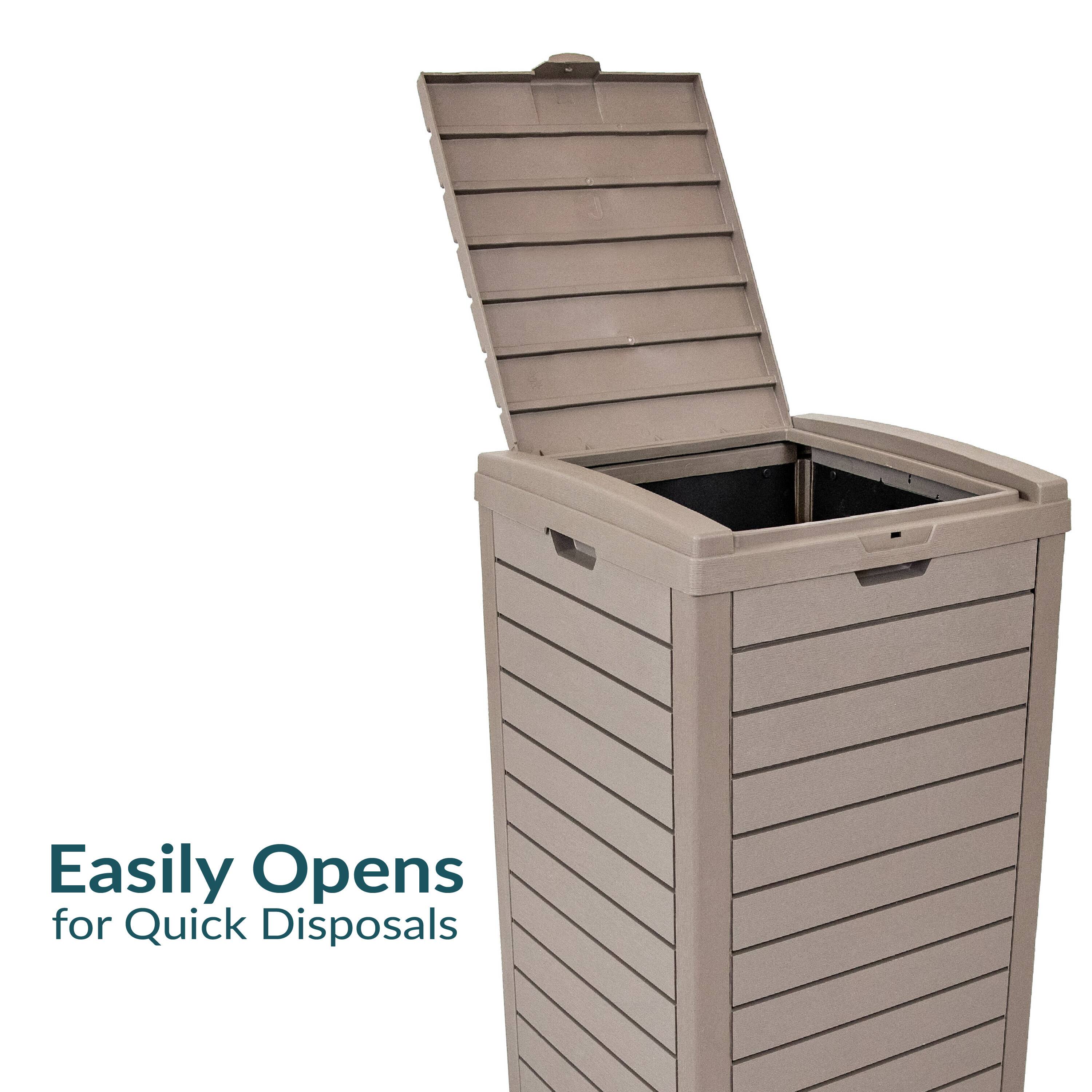 Easily Opens for Quick Disposals