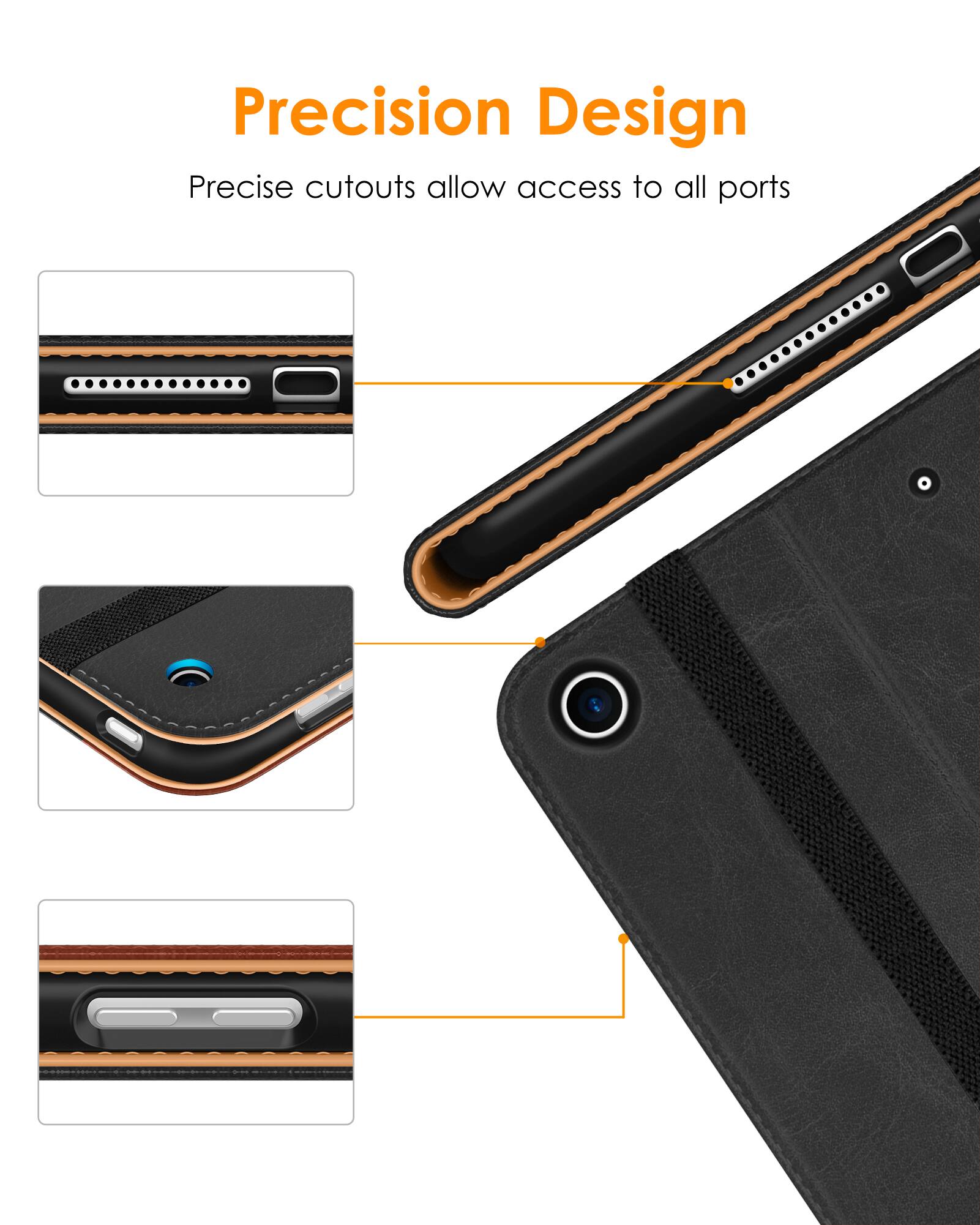 Precision Design  
Precise cutouts allow access to all ports