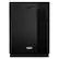 Front. Maytag - 24" Front Control Built-In Dishwasher with Stainless Steel Tub, Dual Power Filtration, 50 dBA - Black.