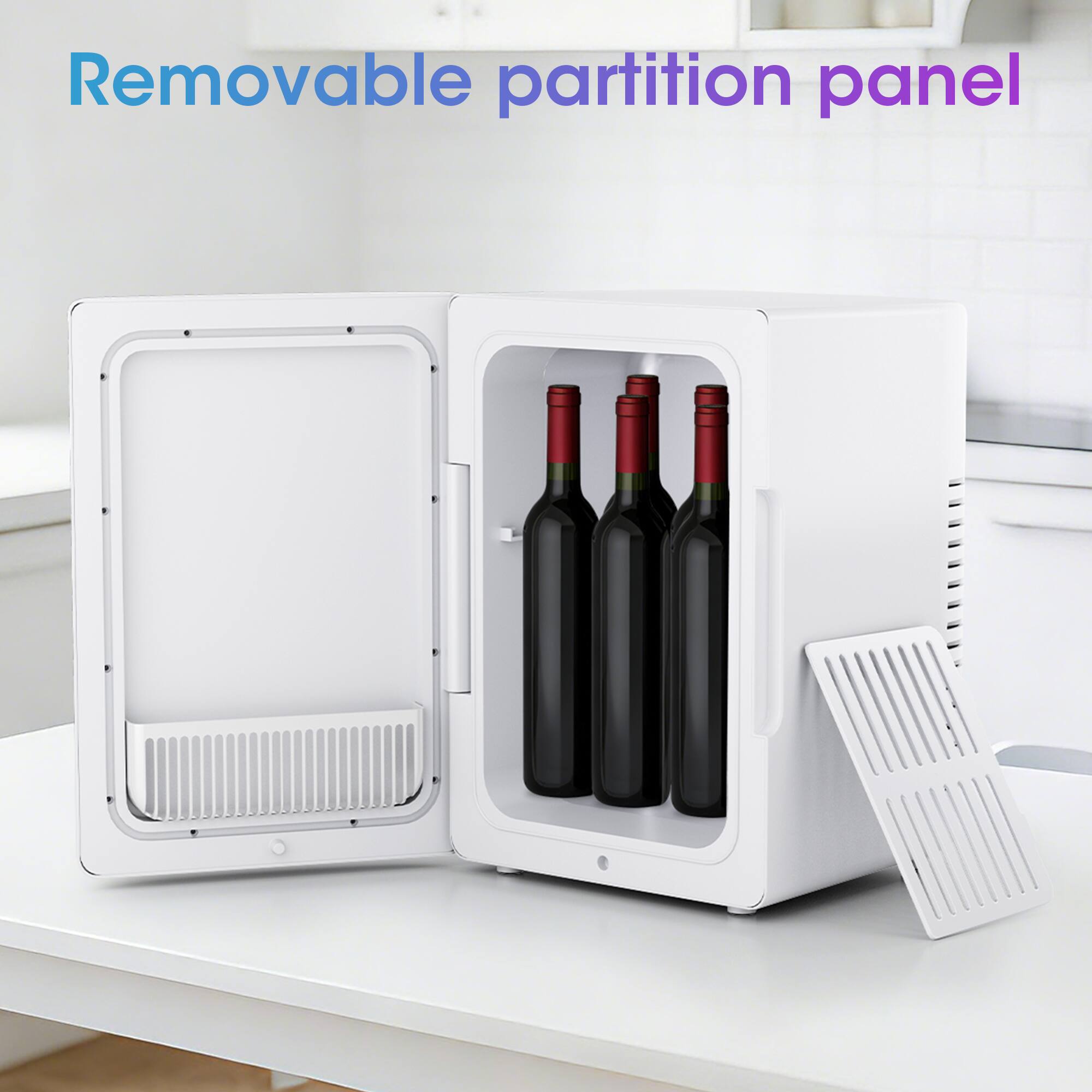 Removable partition panel