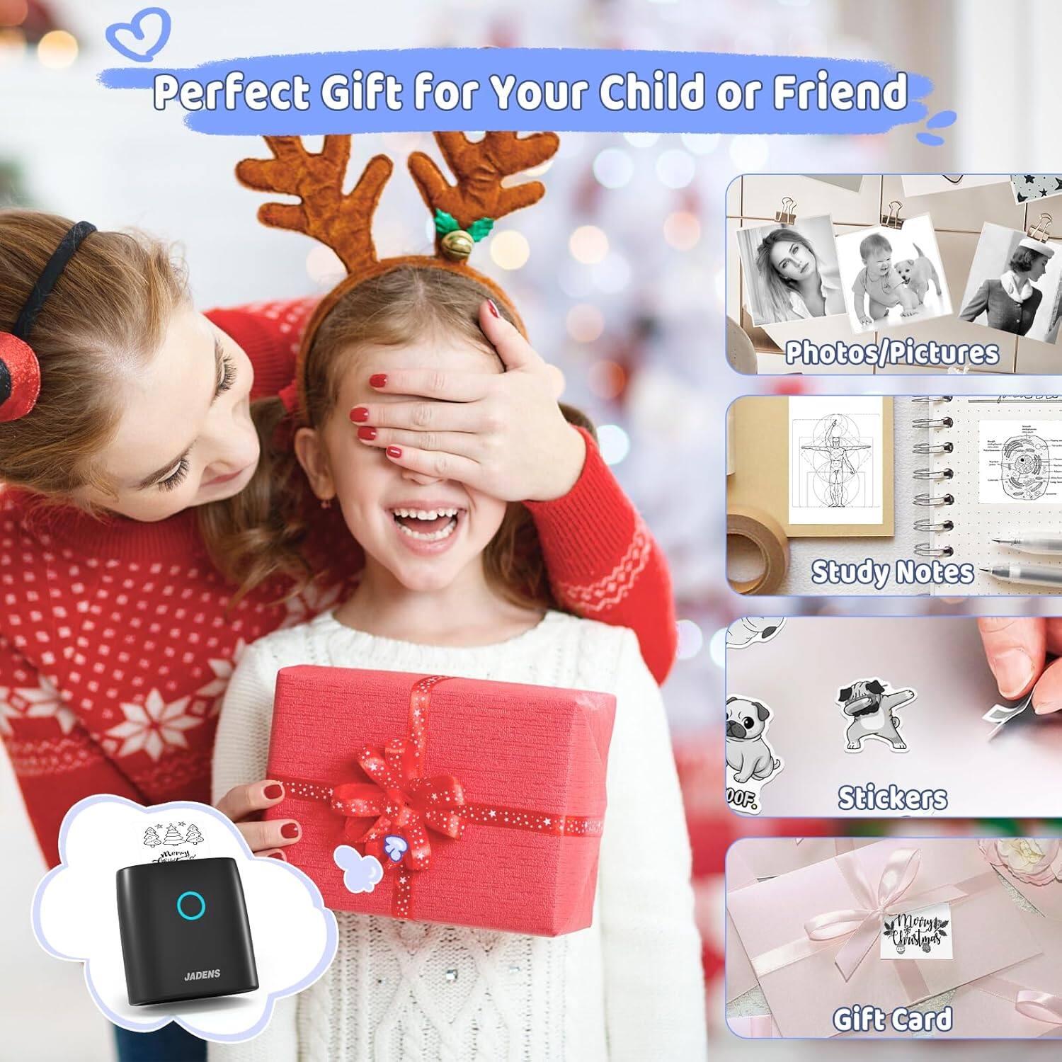 Perfect Gift for Your Child or Friend

- Photos/Pictures
- Study Notes
- Stickers
- Gift Card