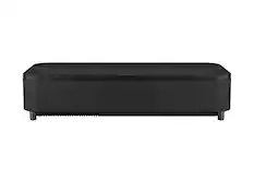 Front. Epson - LS800 4K PRO-UHD Ultra Short Throw 3-Chip 3LCD Laser Projector, 4000 Lumens, HDR, up to150", Android TV, Yamaha Speakers - Black.