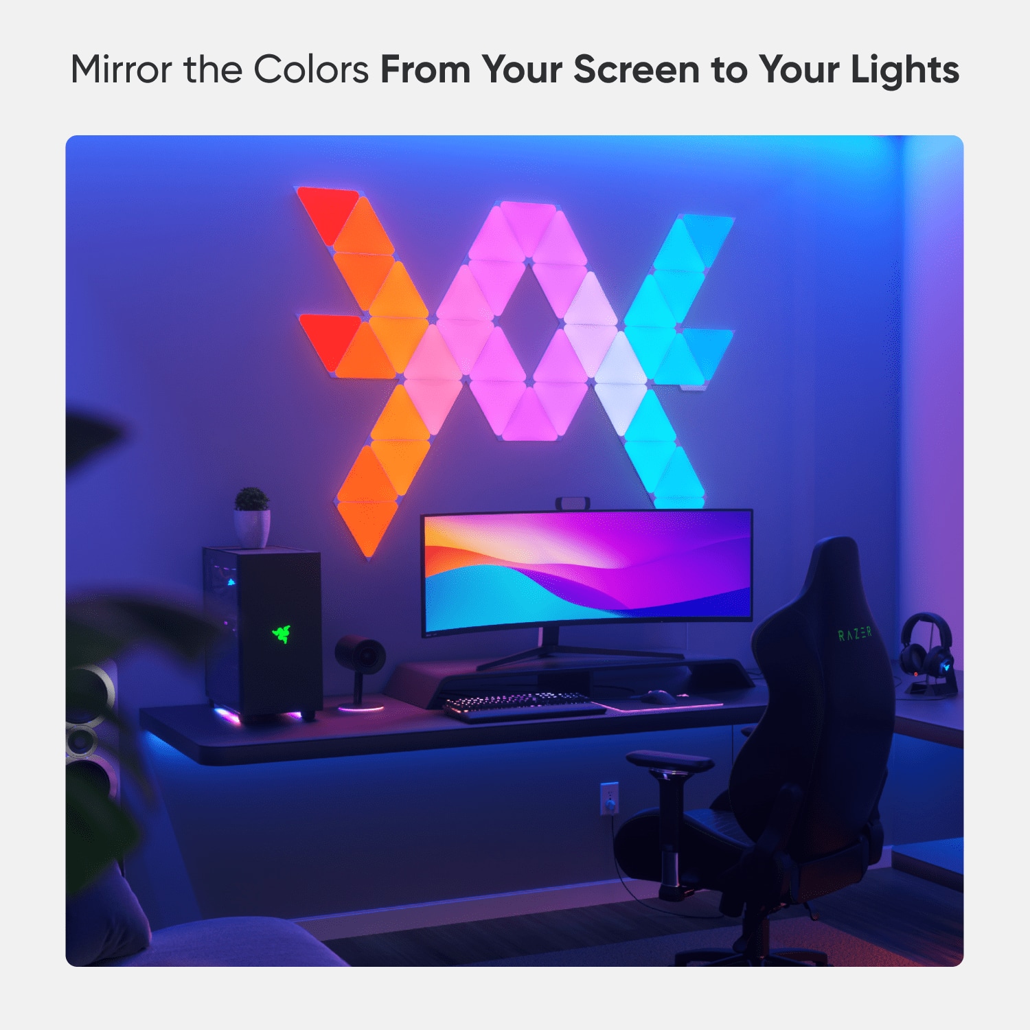 Mirror the Colors from Your Screen to Your Lights: A Razer