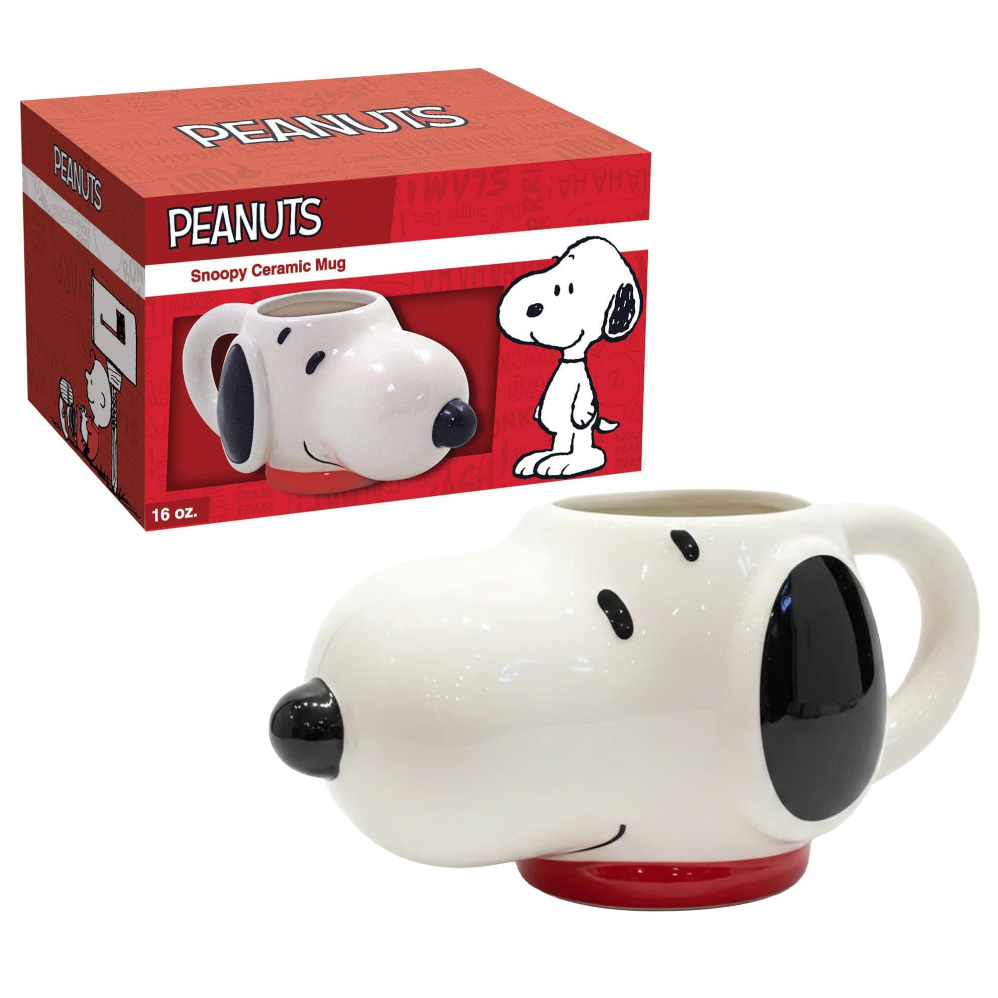 ARF! PEANUTS UAAH! HAHAHAHA PEANUTS IHAUAA AHA SLAM H! PEANUTS Supper Ceramic Mug Snoopy
16 oz.