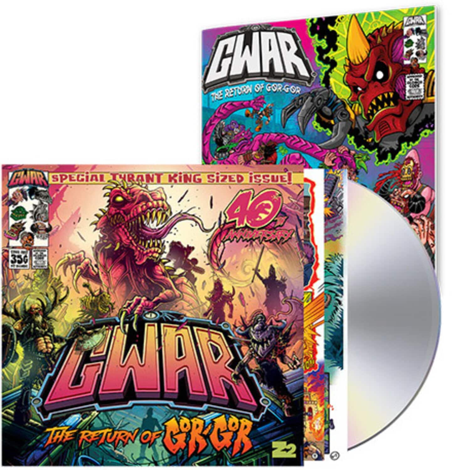 GWAR - The Return of Gor Gor   - COMPACT DISCS [CD] price history on PriceWatchPro