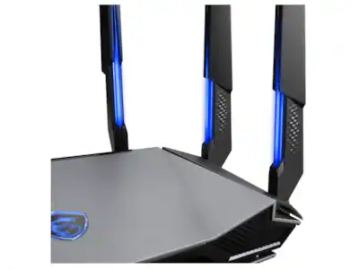 MSI RadiX AXE6600 WiFi 6E Tri Band Gaming Router support 2.5GHz MSI RadiX AXE6600 WiFi 6E Tri Band Gaming Router support 2.5GHz