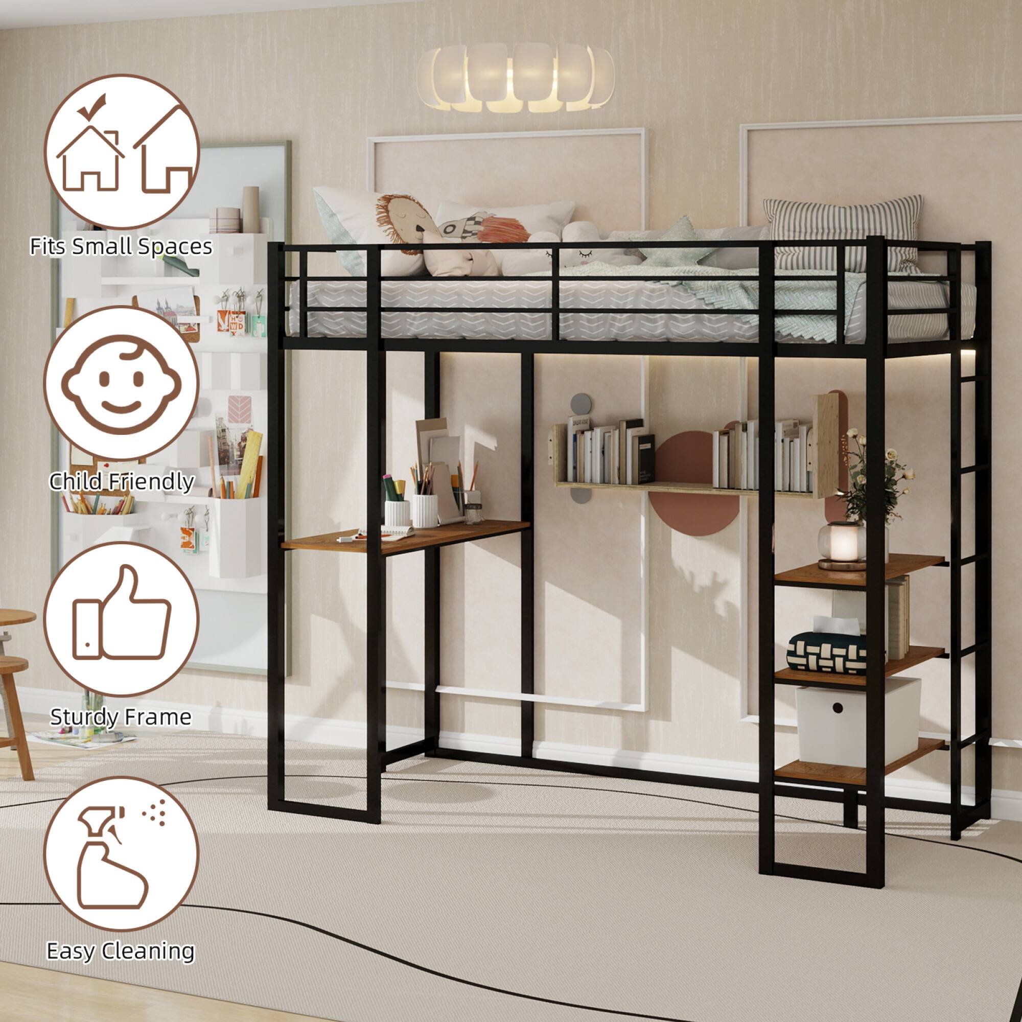 Fits Small Spaces  
Child Friendly  
Sturdy Frame  
Easy Cleaning